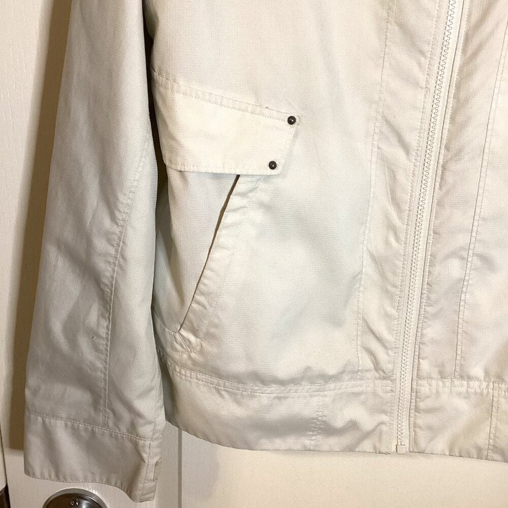 Columbia Sportswear Women's White Soft Shell Jacket Windbreaker Lightweight - Picture 4 of 14